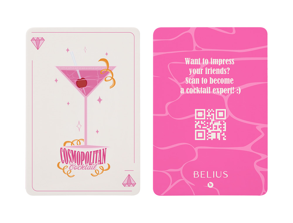 BOLIGRAFO Y WALLET BELIUS COCKTAILS COSMOPOLITAN ALUMINIO ROSA PLATEADO RELIEVETINTA COLOR AZUL CAJA DISEO