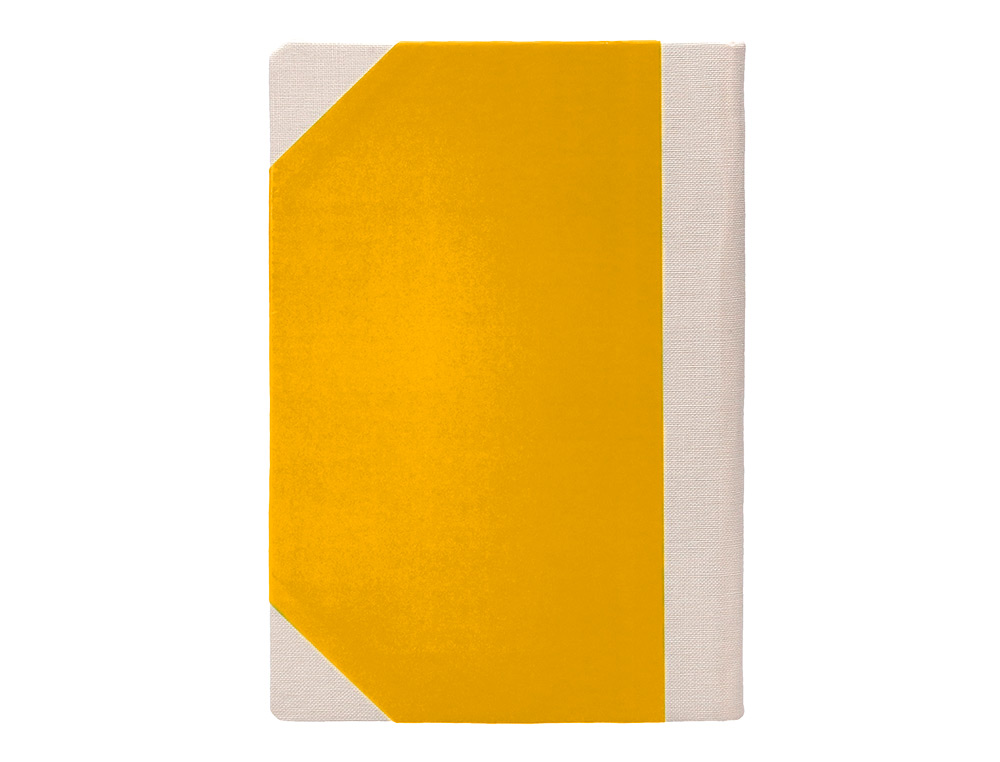 LIBRO CARTONE COSIDO FERNANDES FLECHA DIN A4+ LISO 50 HOJAS 100 GR AMARILLO
