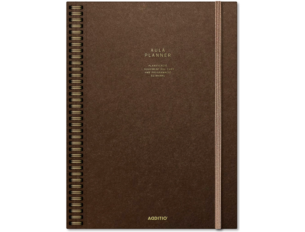 CUADERNO AULA PLANNER CATALAN ADDITIO DIN A4 160 PAGINAS PLAN ANUAL Y MENSUAL CON PROGRAMACION Y EVALUACION