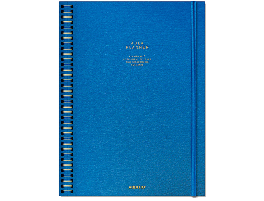 CUADERNO AULA PLANNER CATALAN ADDITIO DIN A4 160 PAGINAS PLAN ANUAL Y MENSUAL CON PROGRAMACION Y EVALUACION