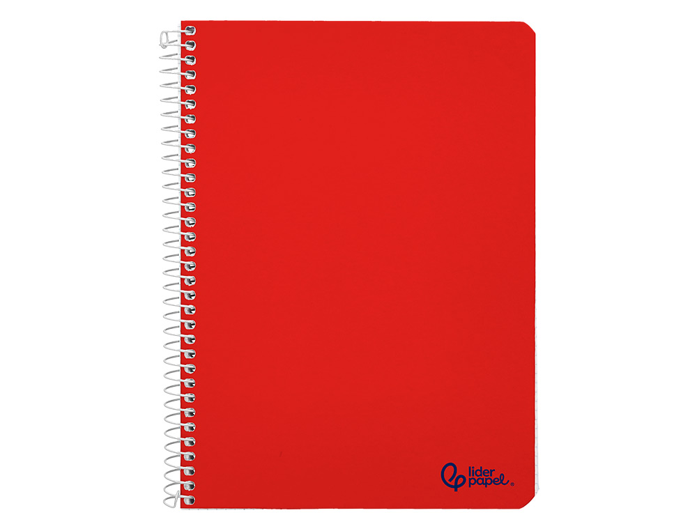 CUADERNO ESPIRAL LIDERPAPEL DIN A5 SMART TAPA BLANDA 80H 75GR CUADRO 5MM CON MARGEN COLORES SURTIDOS