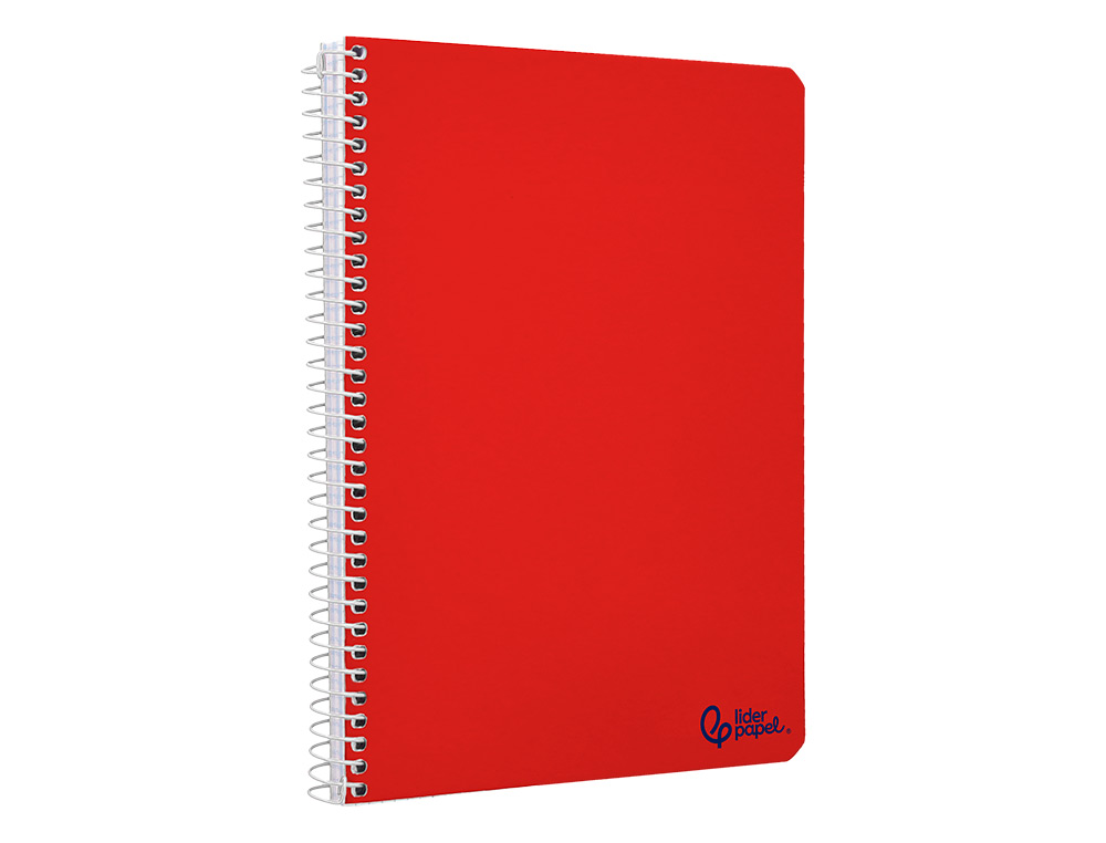 CUADERNO ESPIRAL LIDERPAPEL DIN A5 SMART TAPA BLANDA 80H 75GR MILIMETRADO 2MM COLORES SURTIDOS