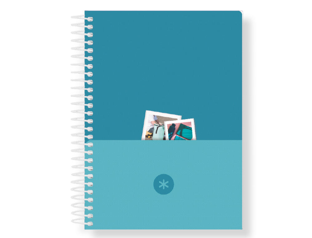 AGENDA ESPIRAL ANTARTIK ESSENTIALS A5+ 2026 DÍA PÁGINAROSA PAPEL 80G FSC