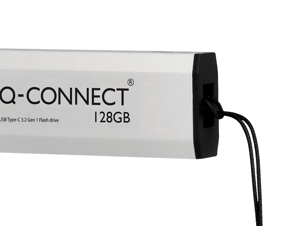 MEMORIA USB Q-CONNECT FLASH DRIVE 128 GB 3.2 TIPO C