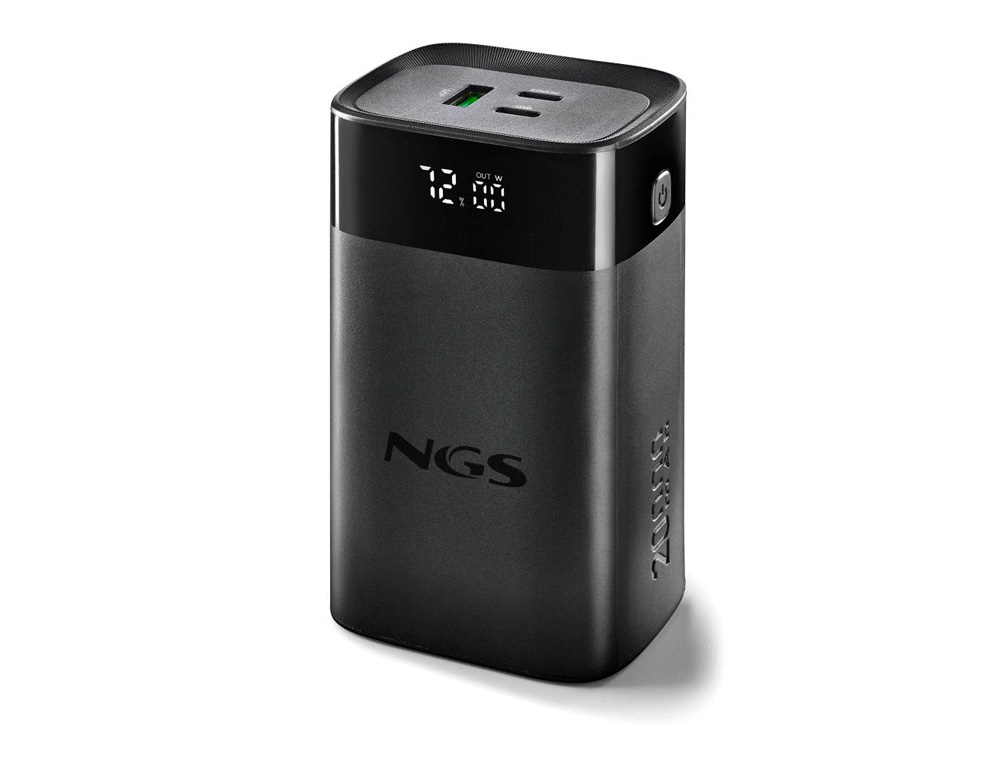 BATERIA EXTERNA PORTATIL NGS CARGA RAPIDA DE 65 W