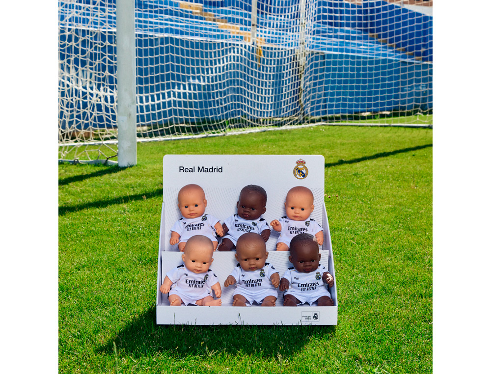 MUECO MINILAND REAL MADRID EXPOSITOR DE 12 UNIDADES SURTIDAS