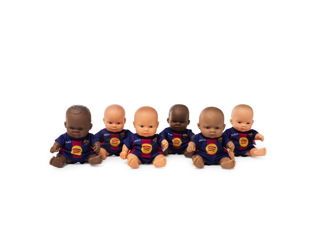 MUECO MINILAND FC. BARCELONA EXPOSITOR DE 12 UNIDADES SURTIDAS