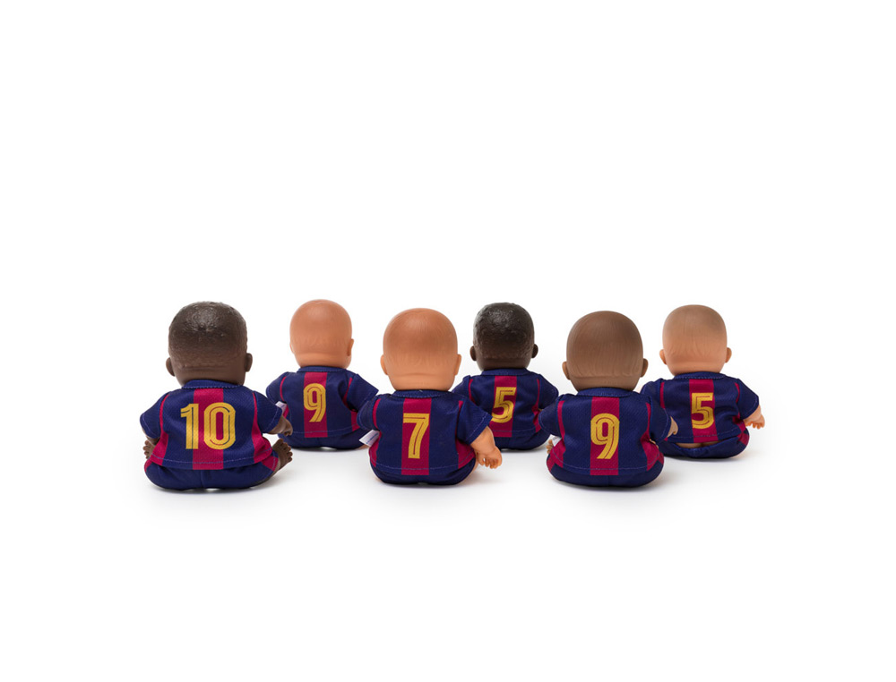 MUECO MINILAND FC. BARCELONA EXPOSITOR DE 12 UNIDADES SURTIDAS