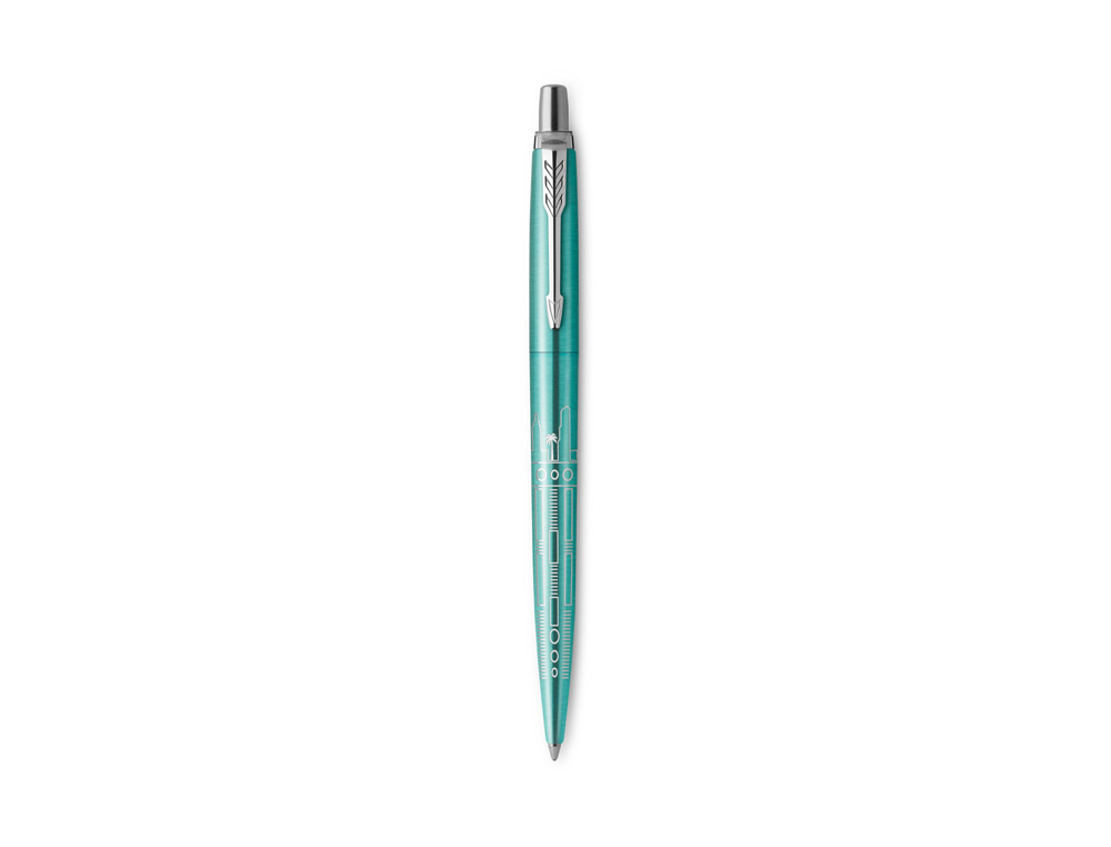 BOLIGRAFO PARKER JOTTER EDICION ESPECIAL GLOBAL ICONOS MIAMI TURQUESA