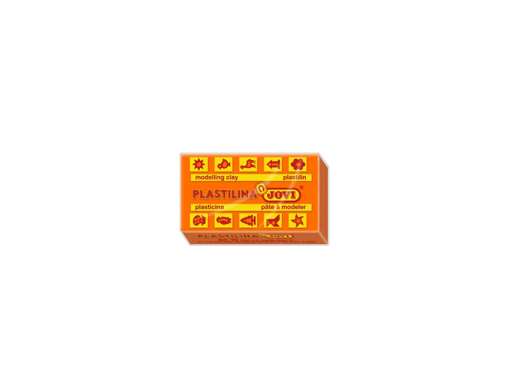 PLASTILINA JOVI 70 NARANJA UNIDAD TAMAO PEQUEO