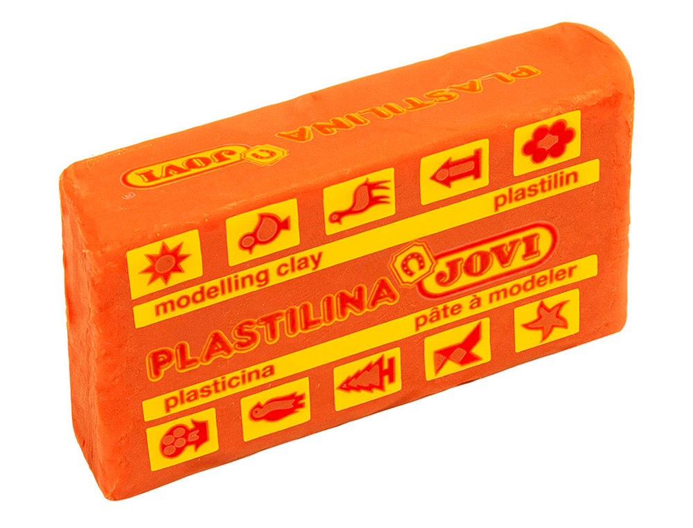 PLASTILINA JOVI 70 NARANJA UNIDAD TAMAO PEQUEO
