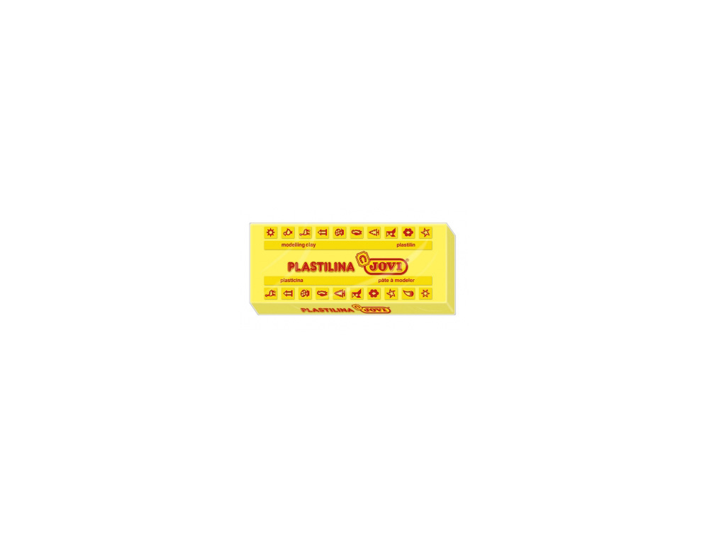PLASTILINA JOVI 71 AMARILLO CLARO UNIDAD TAMAO MEDIANO