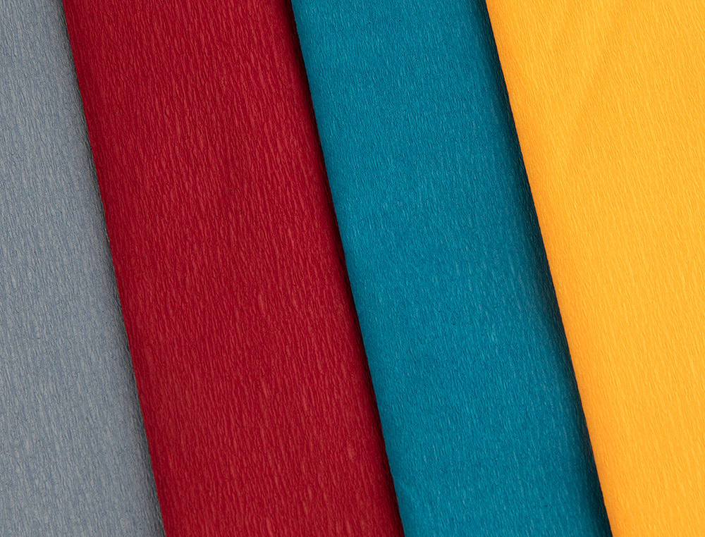 PAPEL CRESPON LIDERPAPEL 50 CM X 2.5M 34G/M2 AMARILLO