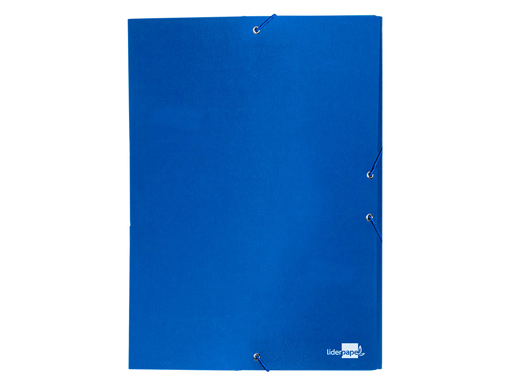 CARPETA PROYECTOS LIDERPAPEL FOLIO LOMO 30MM CARTON FORRADOAZUL