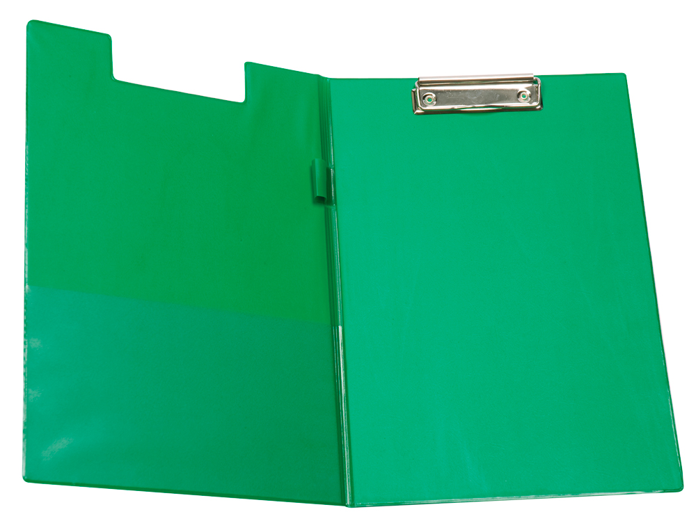 CARPETA Q-CONNECT MINICLIPS PLASTICO DIN A4 VERDE