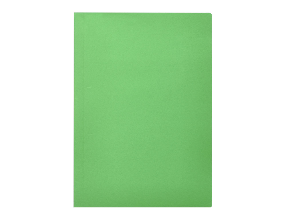 SUBCARPETA LIDERPAPEL FOLIO VERDE INTENSO 180G/M2