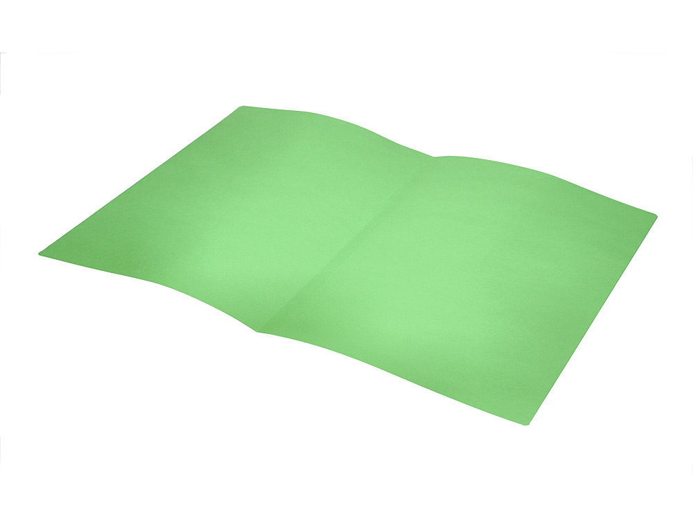 SUBCARPETA LIDERPAPEL FOLIO VERDE INTENSO 180G/M2