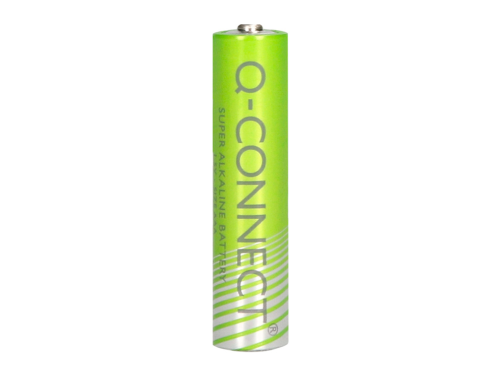 PILA Q-CONNECT ALCALINA AAA BLISTER CON 4 UNIDADES