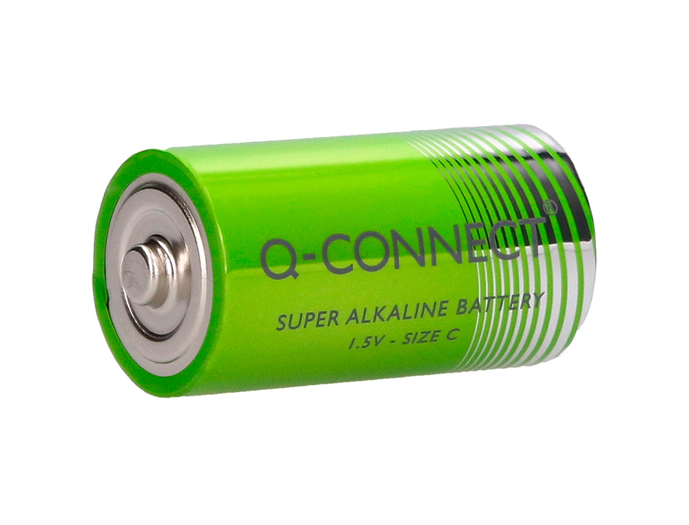 PILA Q-CONNECT ALCALINA C BLISTER DE 2 UNIDADES