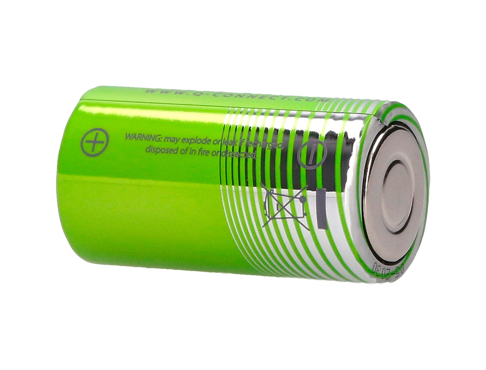 PILA Q-CONNECT ALCALINA C BLISTER DE 2 UNIDADES