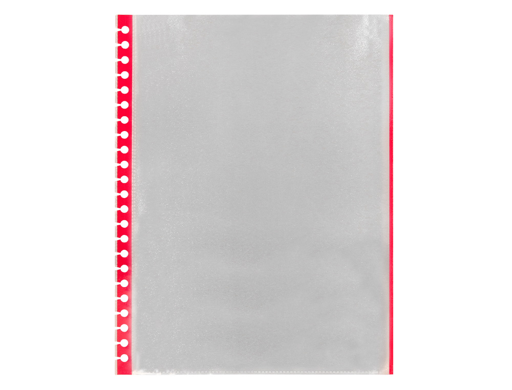 RECAMBIO FUNDA LIDERPAPEL INTERCAMBIABLES DIN A4 BORDES SURTIDOS BOLSA DE 10 UNIDADES