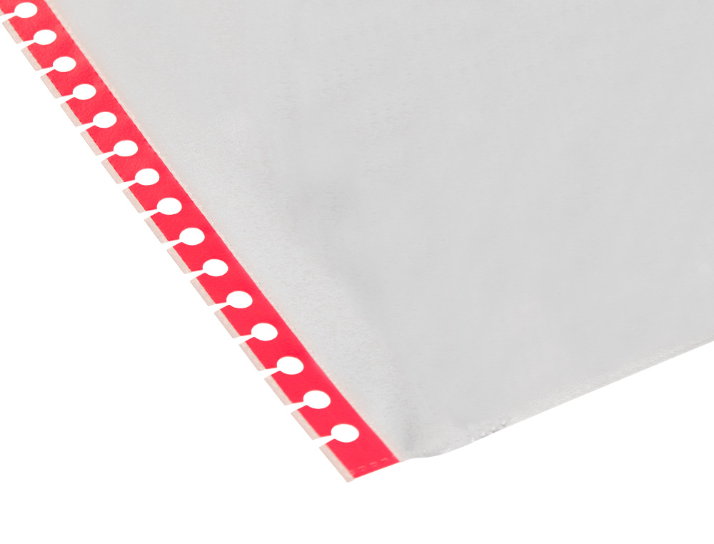 RECAMBIO FUNDA LIDERPAPEL INTERCAMBIABLES DIN A4 BORDES SURTIDOS BOLSA DE 10 UNIDADES