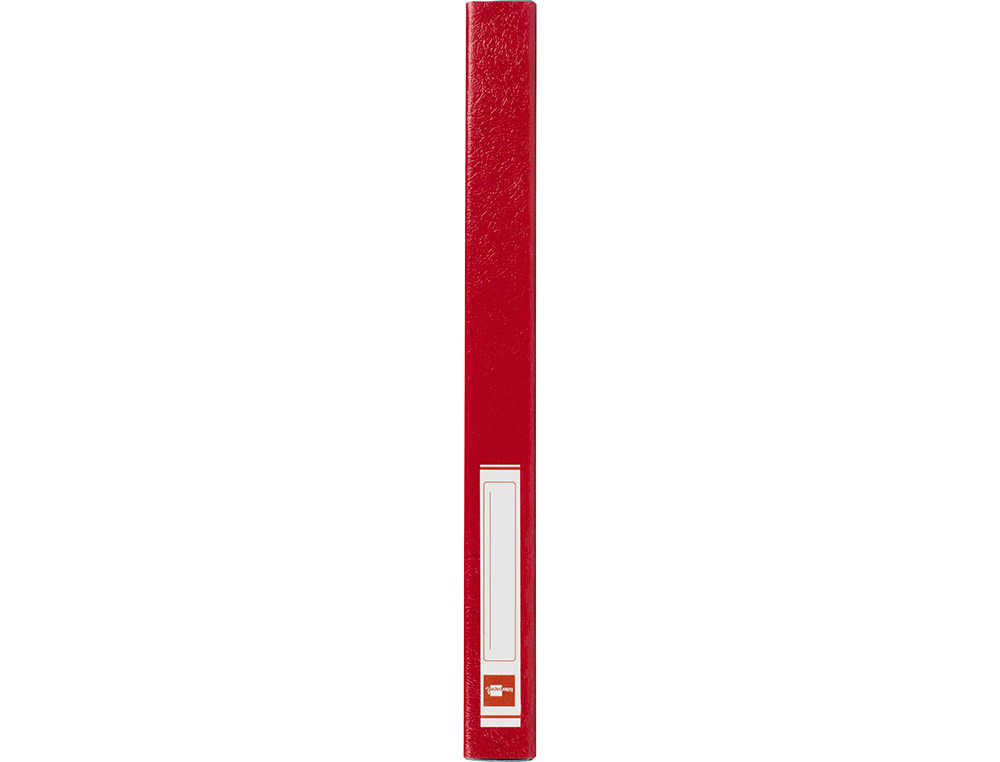 CARPETA PROYECTOS LIDERPAPEL FOLIO LOMO 30MM CARTON GOFRADO ROJA