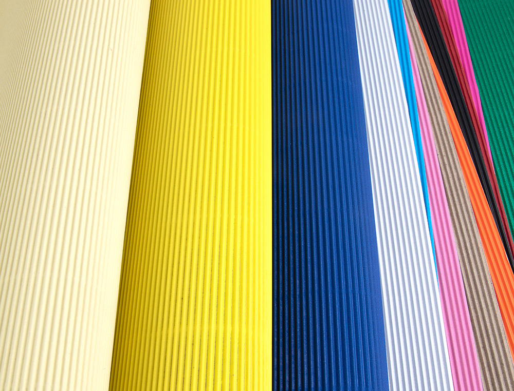 CARTON ONDULADO LIDERPAPEL 50 X 70CM 320G/M2 VERDE PISTACHO
