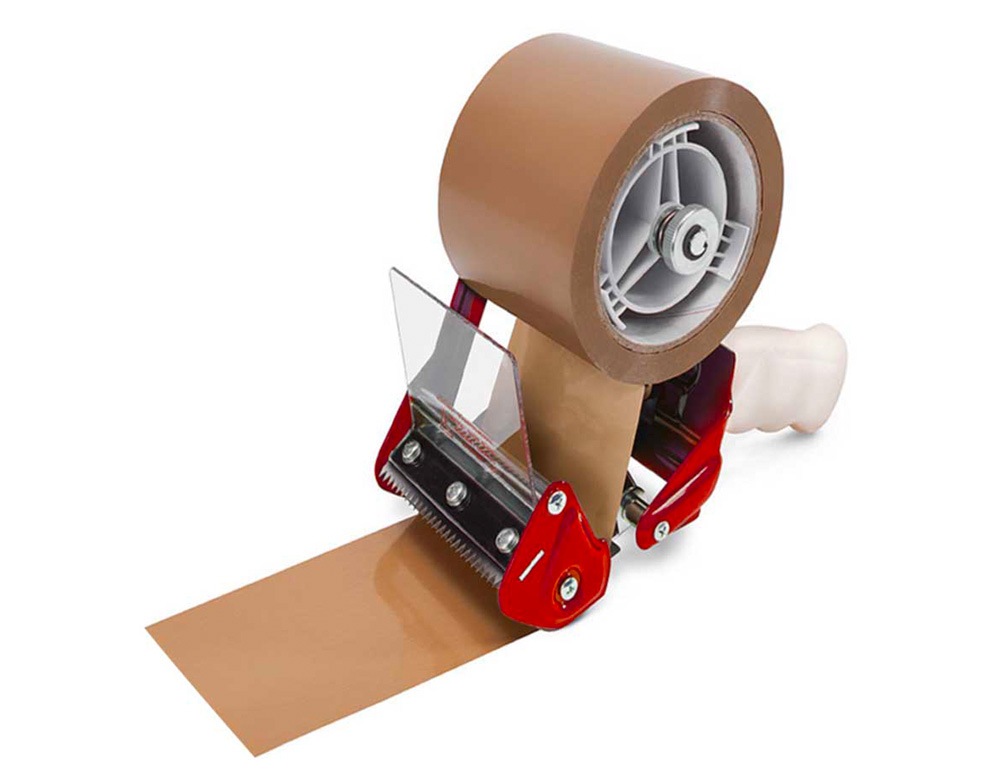 CINTA ADHESIVA Q-CONNECT POLIPROPILENO HAVANA 66 MT X 50 MM PARA EMBALAJE BAJO RUIDO