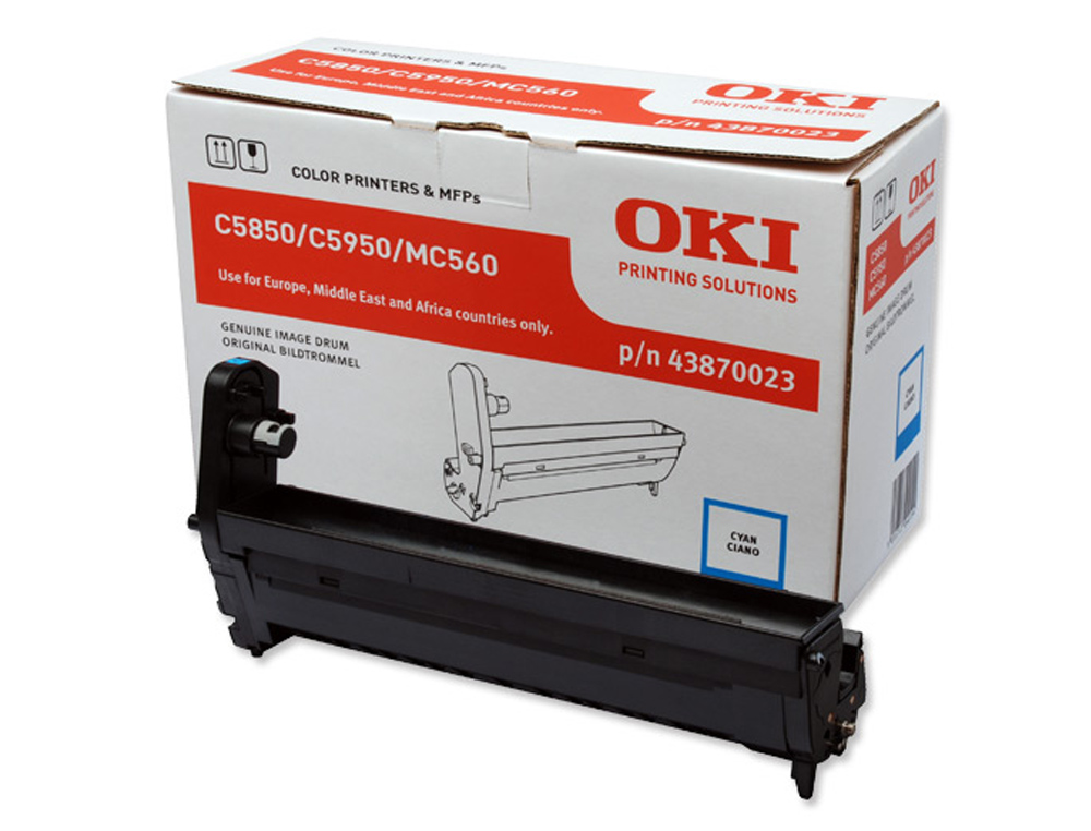 TAMBOR OKI C5850/5950 CIAN 20000 PAGINAS