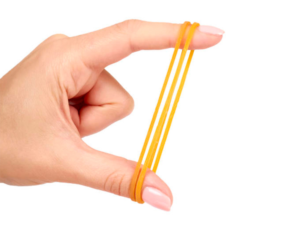 GOMILLAS ELASTICAS Q-CONNECT 1000 GR NUMERO 3 30 X 2 MM