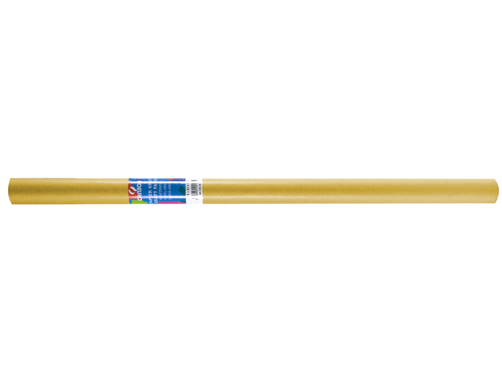 PAPEL KRAFT LIDERPAPEL AMARILLO ROLLO 25X1 MT