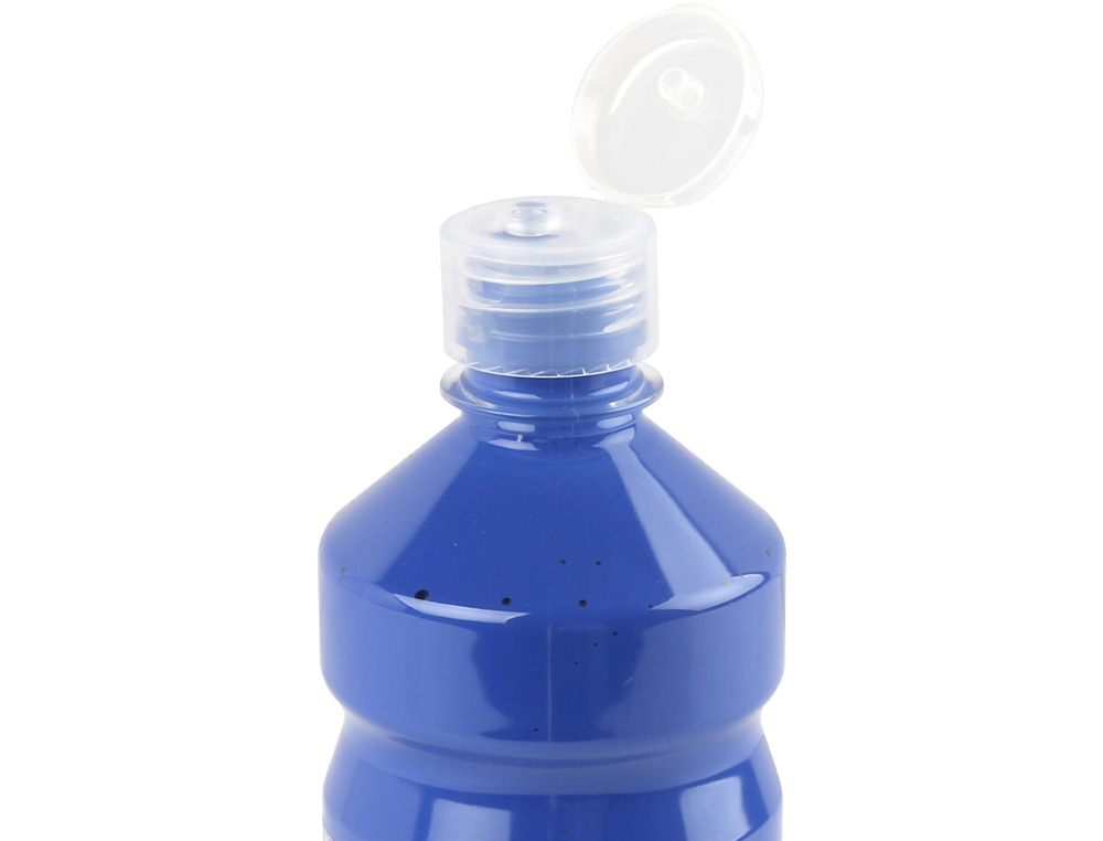 TEMPERA LIQUIDA LIDERPAPEL ESCOLAR 500 ML AZUL MARINO