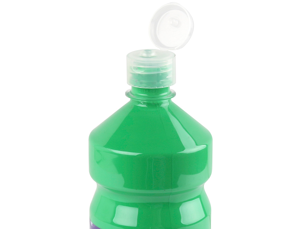 TEMPERA LIQUIDA LIDERPAPEL ESCOLAR 1000 ML VERDE