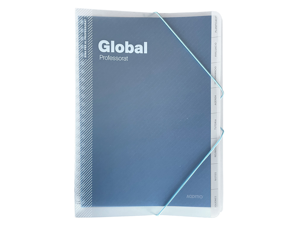 CARPETA GLOBAL CATALAN ADDITIO DIN A4 CON EVALUACION CONTINUA PROGRAMACION TUTORIA Y REUNIONES