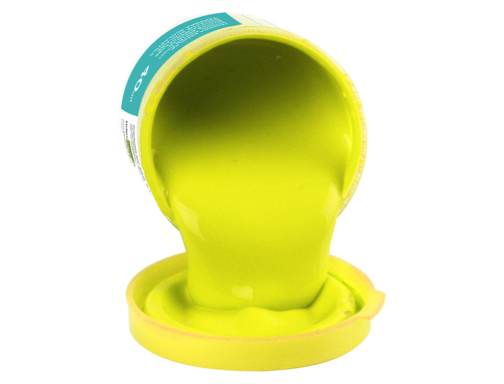 TEMPERA LIDERPAPEL ESCOLAR 40 ML AMARILLO LIMON