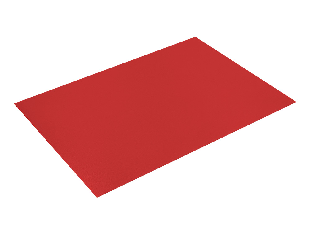 TAPA ENCUADERNACION LIDERPAPEL POLIPROPILENO A4 0.8MM ROJO OPACO PAQUETE DE 50 UNIDADES