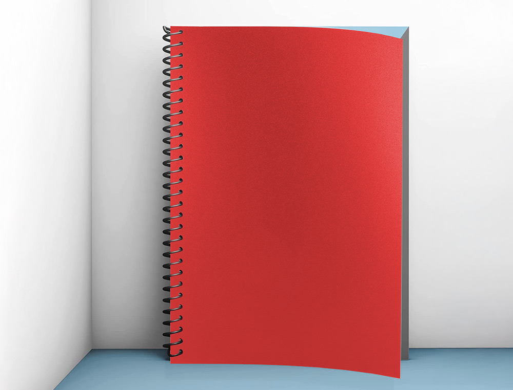 TAPA ENCUADERNACION LIDERPAPEL POLIPROPILENO A4 0.8MM ROJO OPACO PAQUETE DE 50 UNIDADES