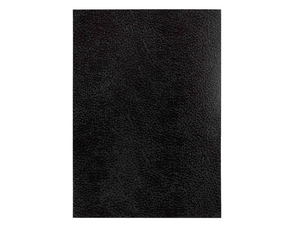 TAPA ENCUADERNACION LIDERPAPEL CARTON A3 1MM NEGRA PAQUETE DE 50 UNIDADES