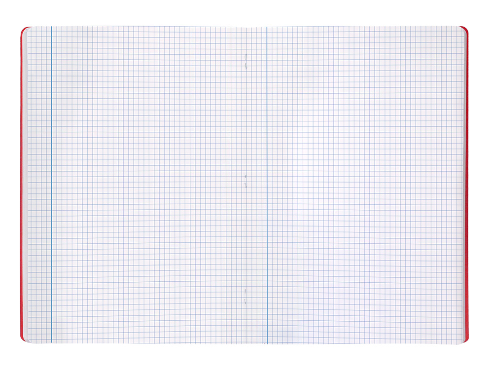 LIBRETA LIDERPAPEL 360 TAPA DE PLASTICO A5 48 HOJAS 90G/M2 CUADRO 4MM CON MARGEN COLORES SURTIDOS