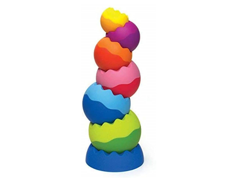 JUEGO ESFERAS APILABLES FAT BRAIN TOBBLES NEO 7 COLORES Y TAMAOS SURTIDOS