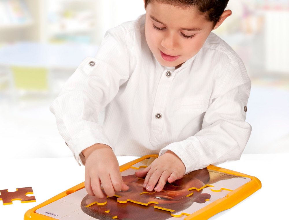PUZLE MINILAND NIÑOS DEL MUNDO SET DE 4 UNIDADES 20 PIEZAS