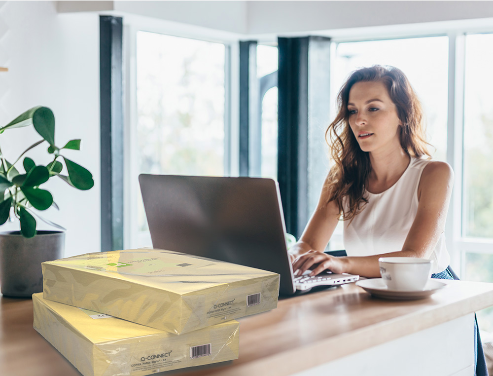 PAPEL COLOR Q-CONNECT DIN A3 80GR CHAMPAGNE PAQUETE DE 500 HOJAS