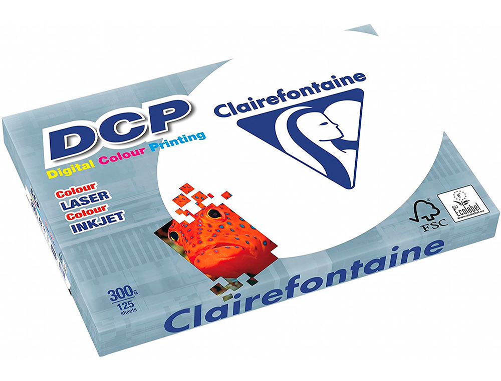 PAPEL FOTOCOPIADORA CLAIREFONTAINE DIN A3 300 GRAMOS PAQUETE DE 125 HOJAS