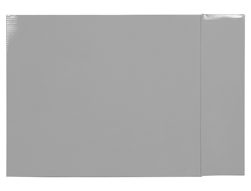CAJA ARCHIVADOR LIDERPAPEL DE PALANCA CARTON DIN A4 DOCUMENTA LOMO 75MM COLOR GRIS