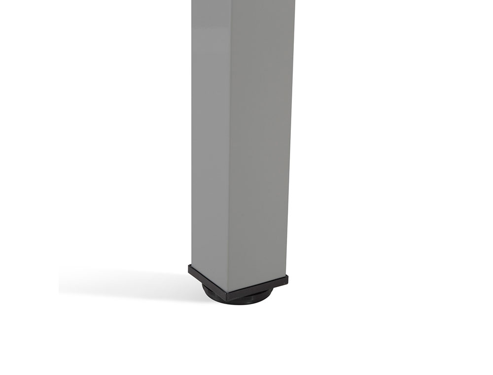 ALA PARA MESA ROCADA SERIE EXECUTIVE 60X 100 CM DERECHA O IZQUIERDA ACABADO AD01 ALUMINIO/ HAYA