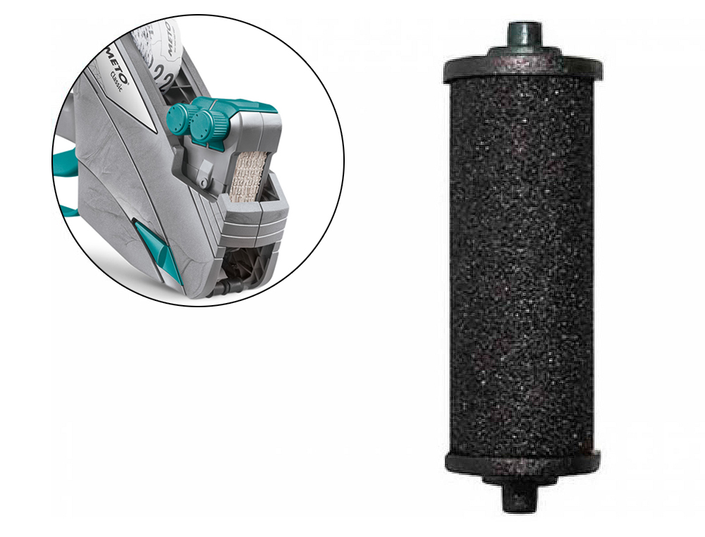 RODILLO ENTINTADOR METO PARA ETIQUETADORAS GAMA CLASSIC Y PROLINE 26X14 MM