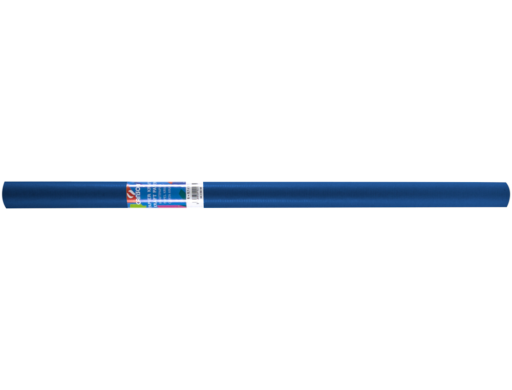 PAPEL KRAFT LIDERPAPEL AZUL AZURITA ROLLO 5X1 MT