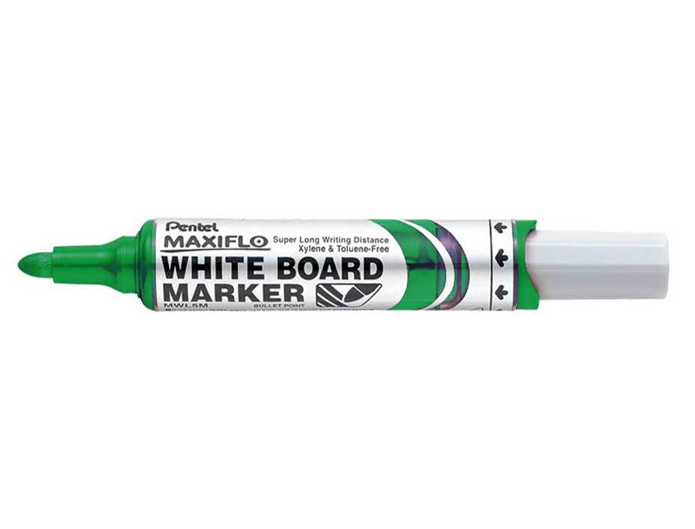 ROTULADOR MAXIFLO PENTEL PARA PIZARRA BLANCA COLOR VERDE