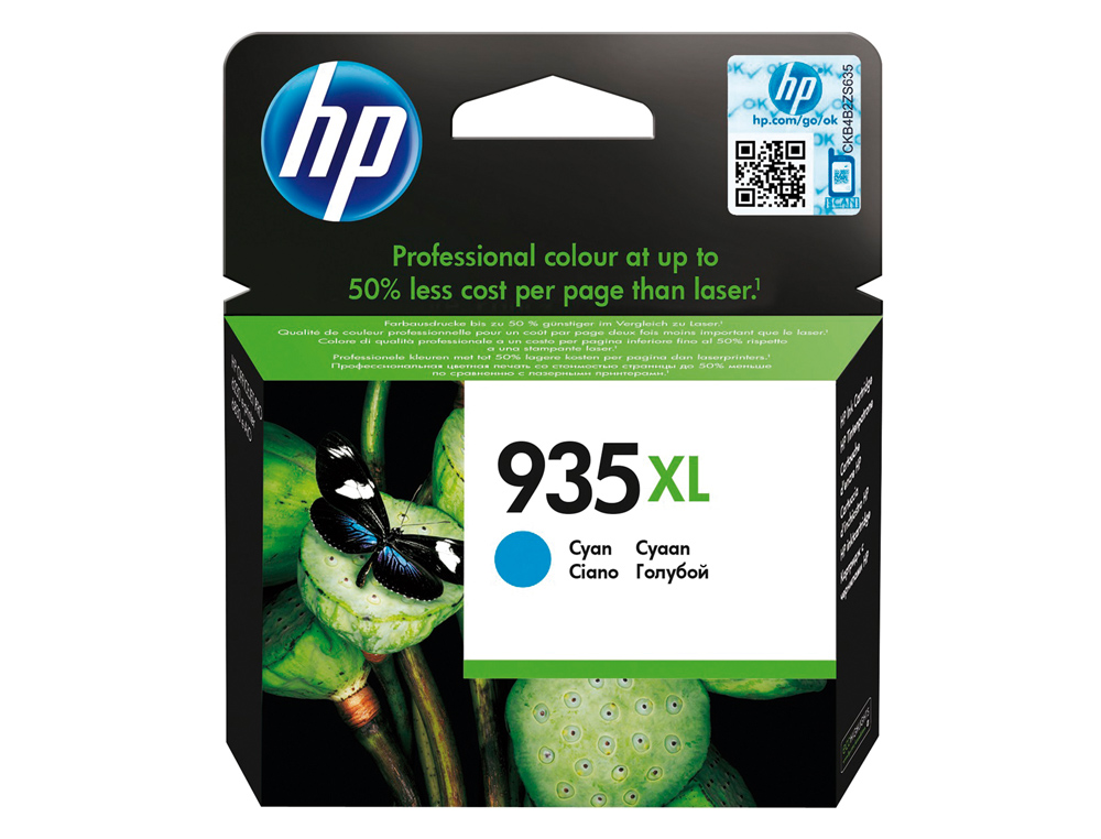INK-JET HP 935XL OJP 6230 / 6830 CIAN -825 PAG-